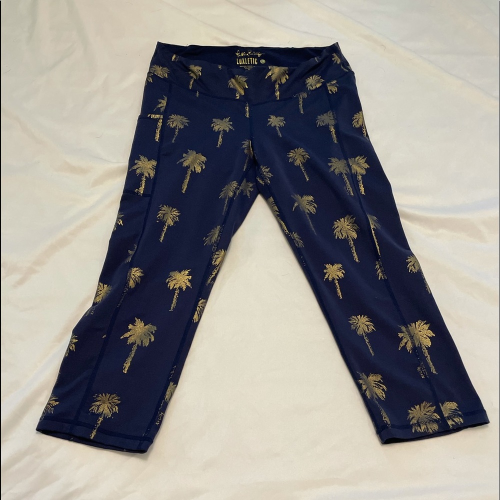 Lilly Pulitzer Luxletic Leggings Large Preowned